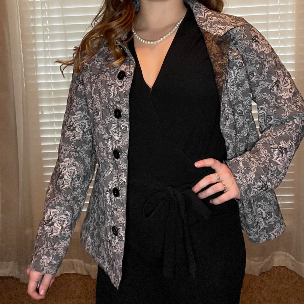 Reversible Button Up Jacket In Perfect Condition - image 3